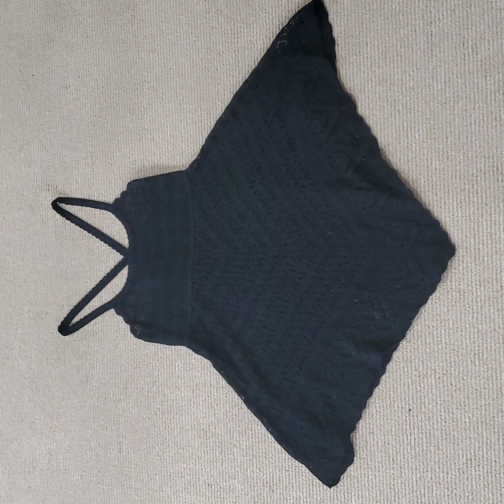Free People black swim coverup
